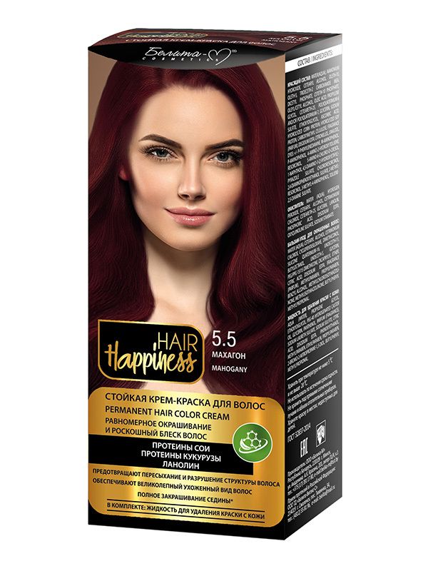 Belita M Hair Happiness Cream hair color ammonia 5.5 mahogany